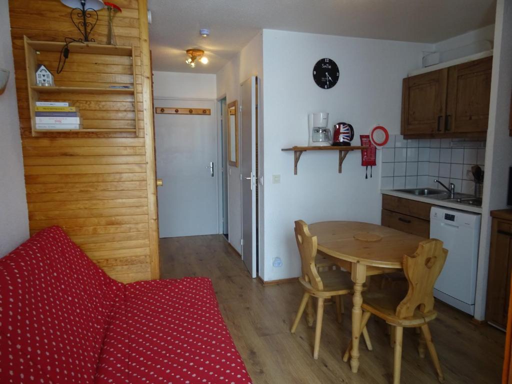 Studio cosy pour 3 pers, balcon sud, proche pistes et commerces, Arc 2000 - FR-1-411-450 - 2