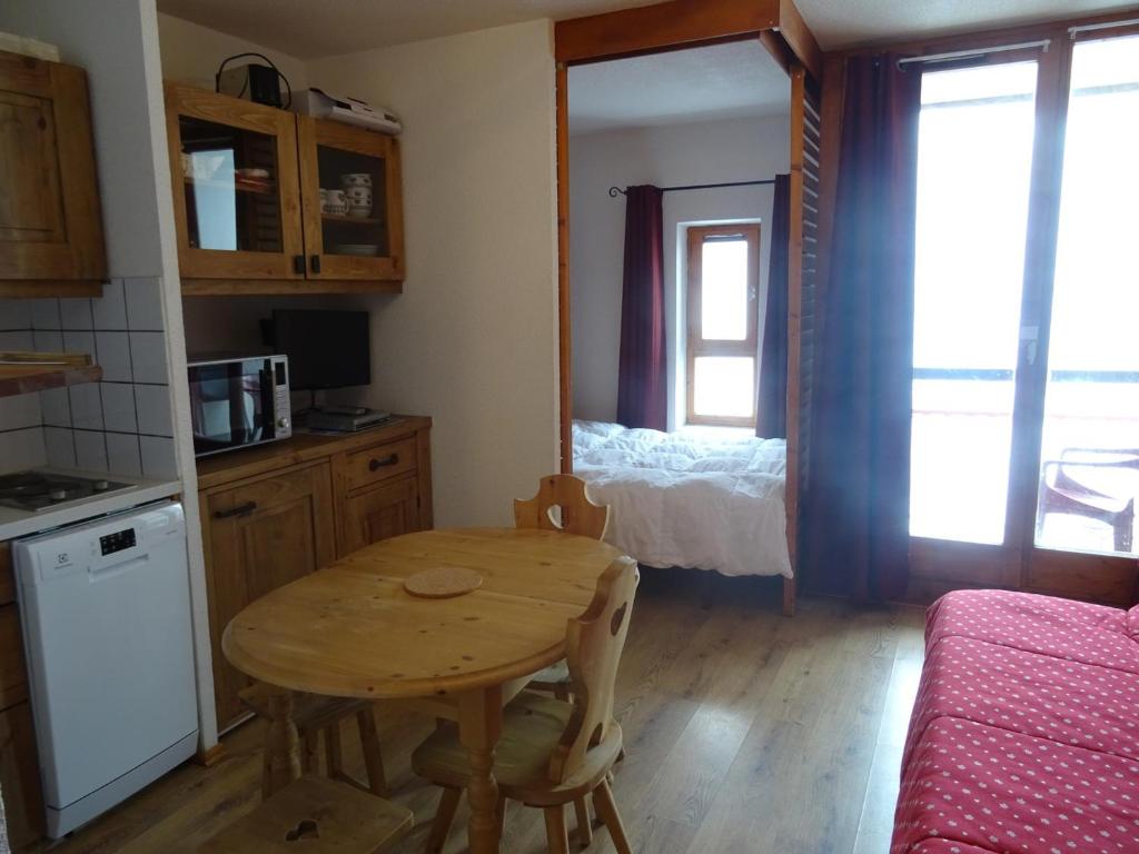 Studio cosy pour 3 pers, balcon sud, proche pistes et commerces, Arc 2000 - FR-1-411-450 - 3