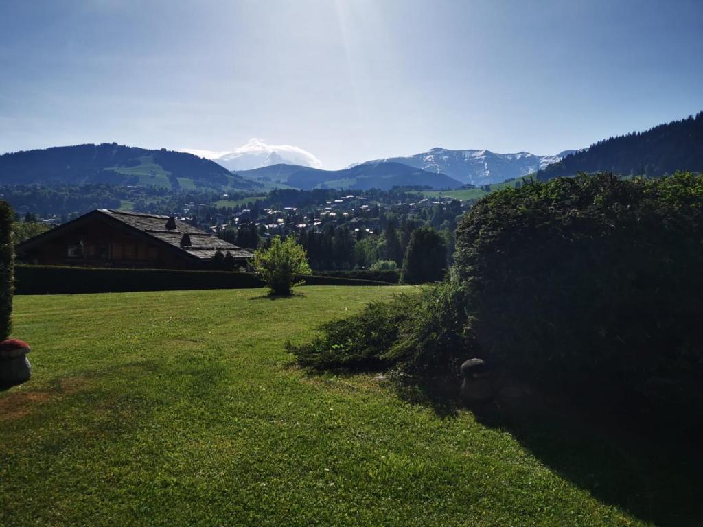 MAGNIFIQUE Appart/ 8 pers / 4 ch / Jardin / Vue MB, Megève