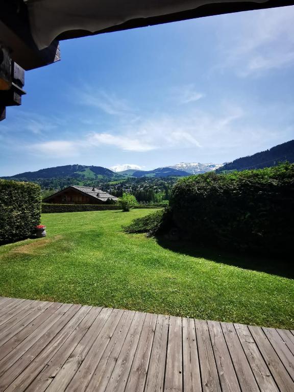Terrasse sur Mont-Blan c - 4