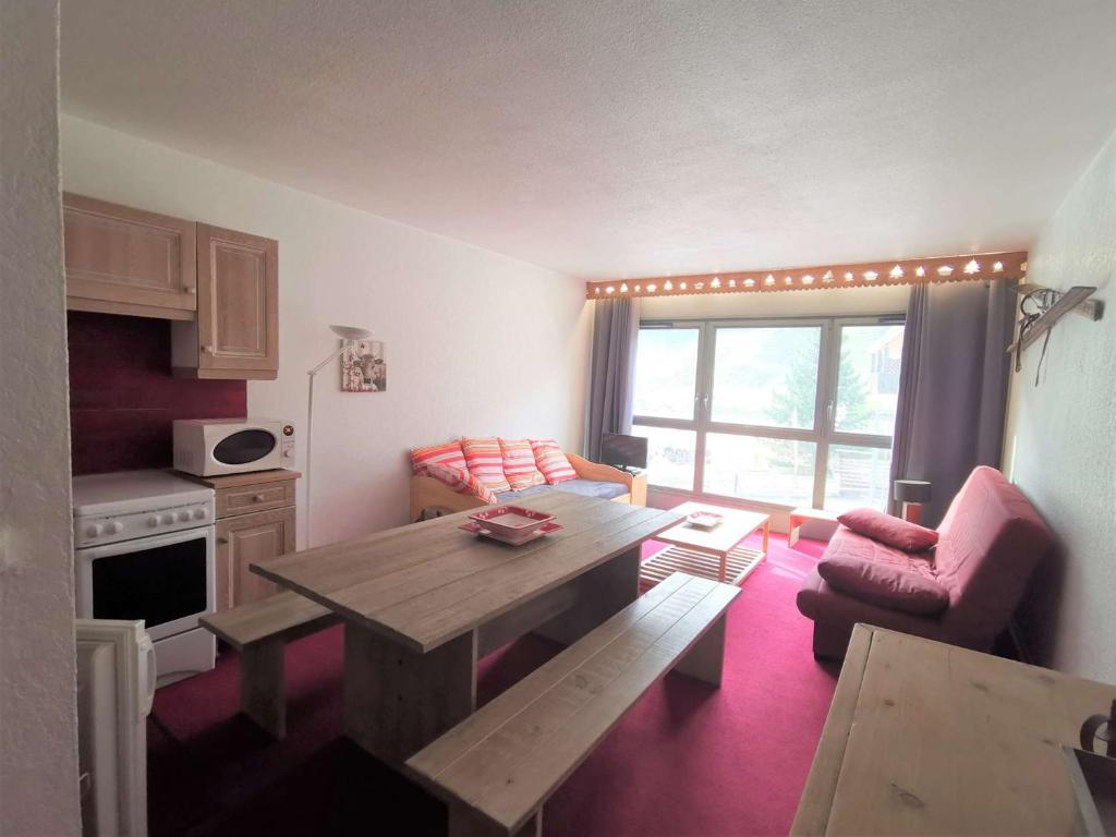 Studio cabine 4 pers. La Mongie, centre station, près des pistes - FR-1-404-333, La Mongie