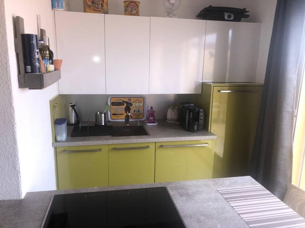 Appartement T1 Mezzanine 4 pers avec Clim et Parking à Port Leucate - FR-1-81-536 - 5