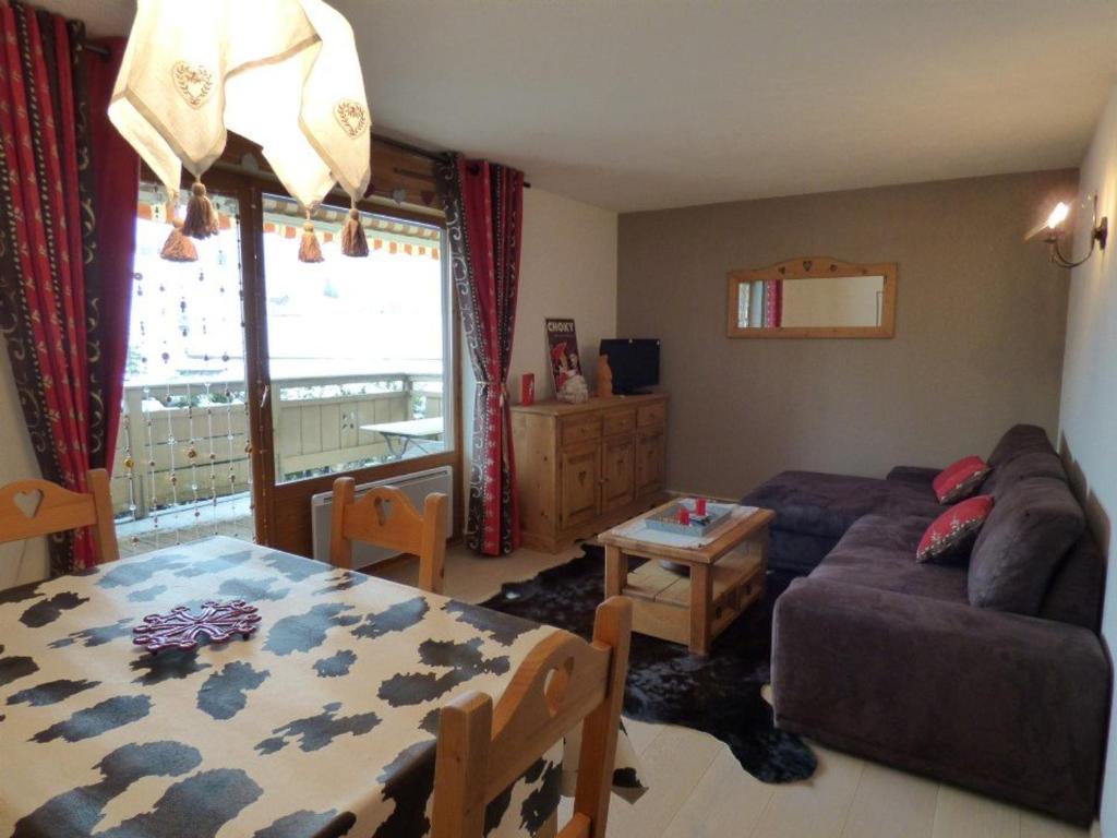 Charmant T2 + coin montagne, idéal familles, proche pistes et commerces - Garage, balcon, 6 pers. - FR-1-458-142 - 2