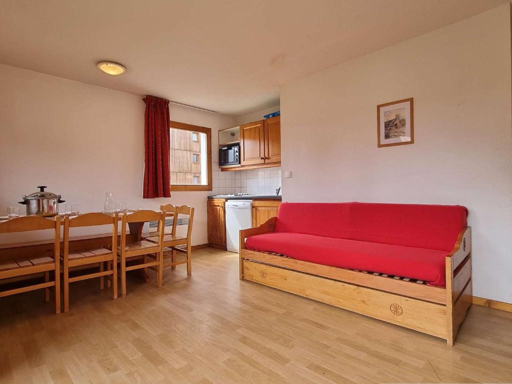 Appart 10 pers, 200m télésiège, balcon, ski, 3 ch - FR-1-525-216 - 2