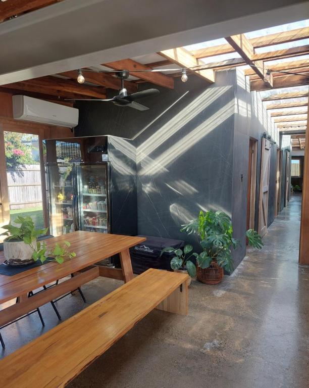 Rustic beach house photo