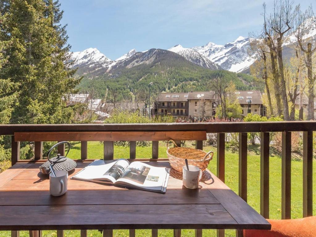 Charmant T2 mezzanine 5 pers, balcon sud, proche centre et pistes, parking privé - Le Monêtier les Bains - 4