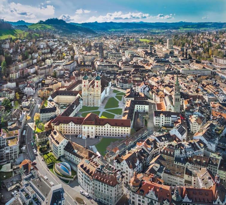 Central apartment in St Gallen City #D