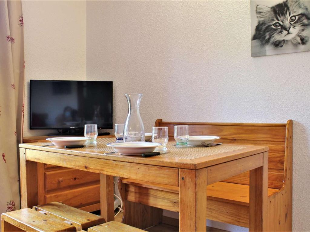Appartement cosy 2 pièces avec balcon et accès piscine à Risoul - 4