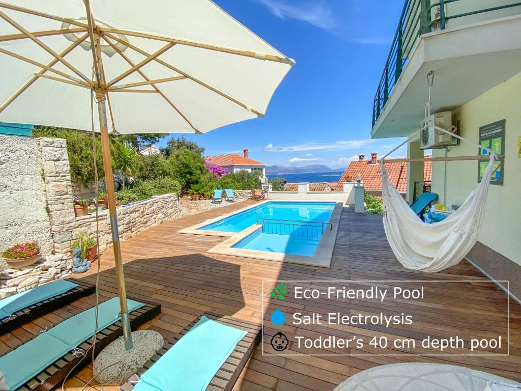 Eco Sunshine Apartments Lumbarda — Hotel in Korcula