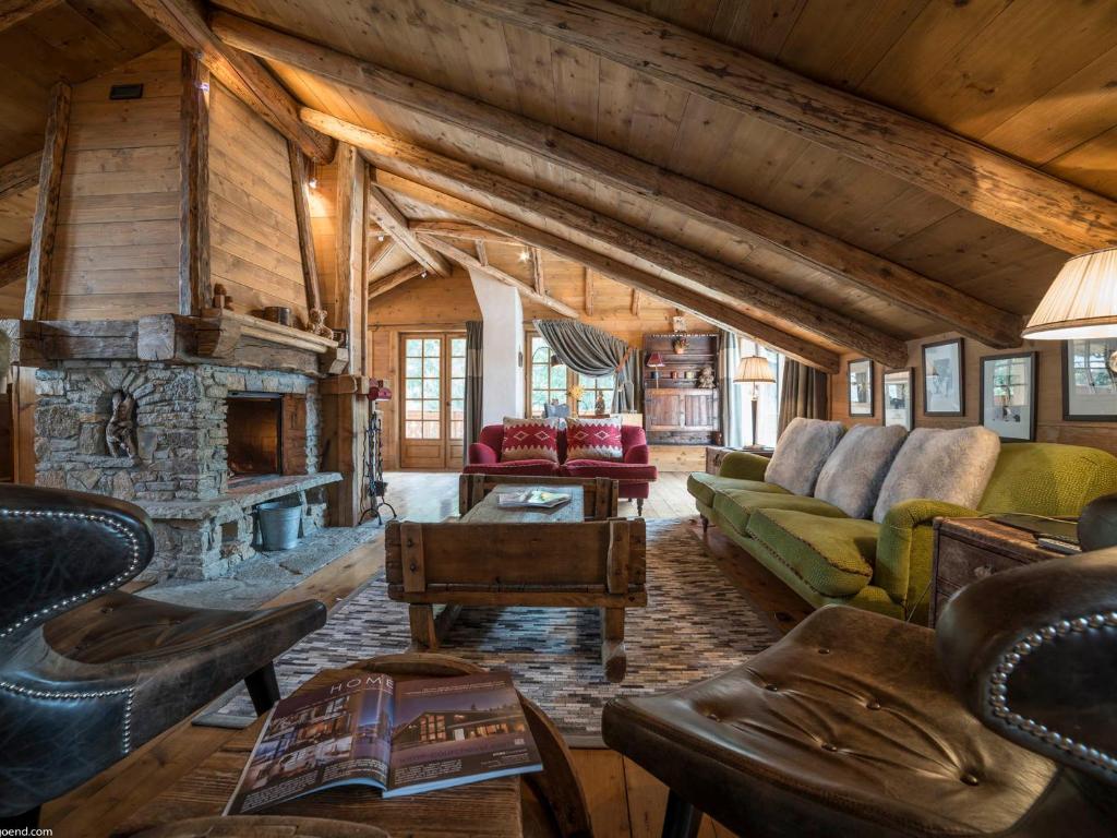 Duplex raffiné à Courchevel 1850 avec cheminée et parking privé - 2