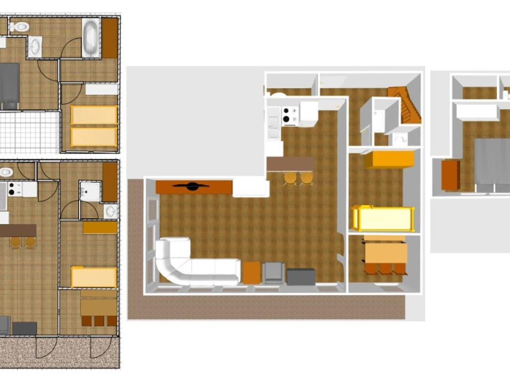 Appartement élégant avec cheminée et balcon, aux pieds des pistes et au cœur de Val-d'Isère - FR-1-694-138 - 2