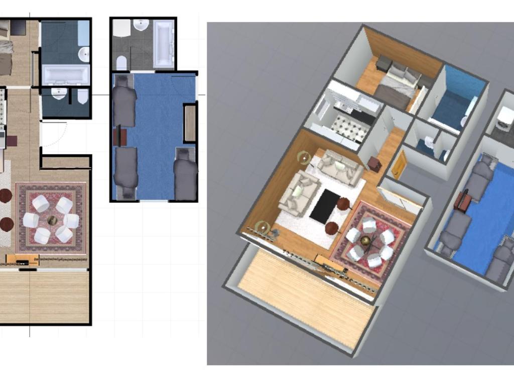 Appartement skis aux pieds avec terrasse sud et parking à Val-d'Isère - 2
