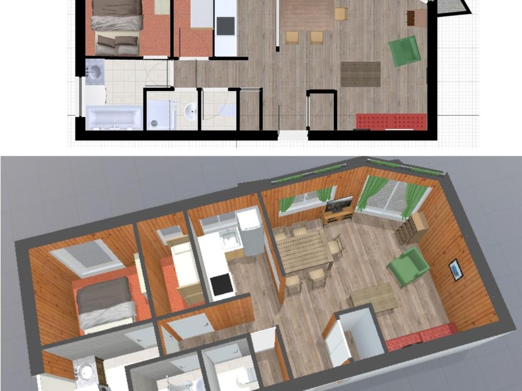 Appartement Chaleureux avec Parking et Accès Facile aux Pistes à Val-d'Isère - FR-1-694-233 - 3