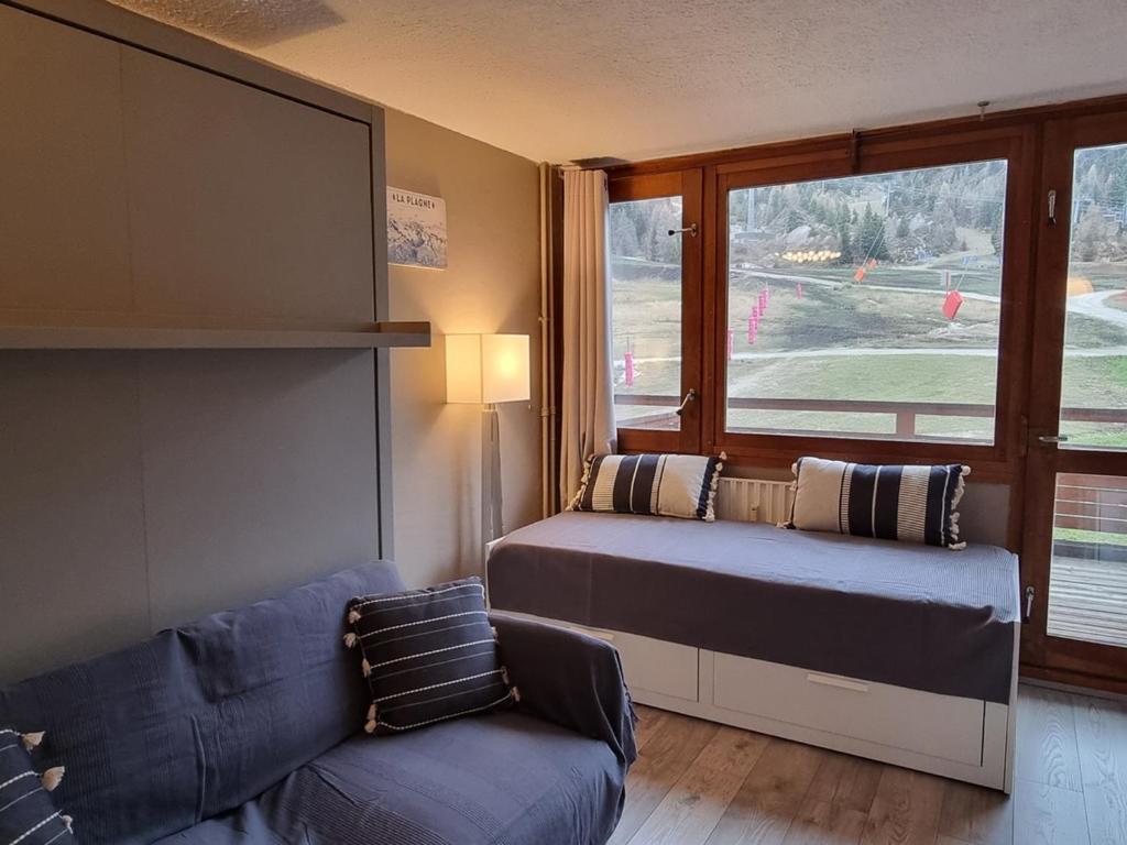 Studio chaleureux, vue pistes - 3 pers. - 2