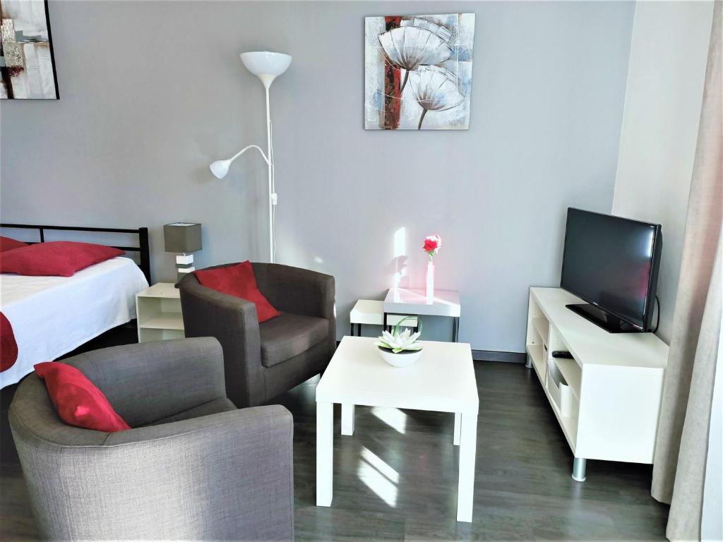 T1 lumineux avec terrasse et parking privé à Aix-les-Bains - FR-1-555-70 - 3