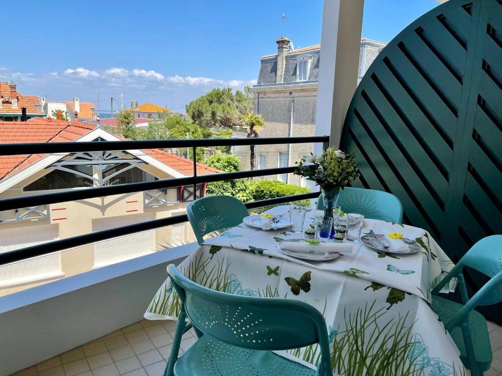 Appartement T2 à 100m de la plage avec balcons et parking - Arcachon - FR-1-433-80 - 1