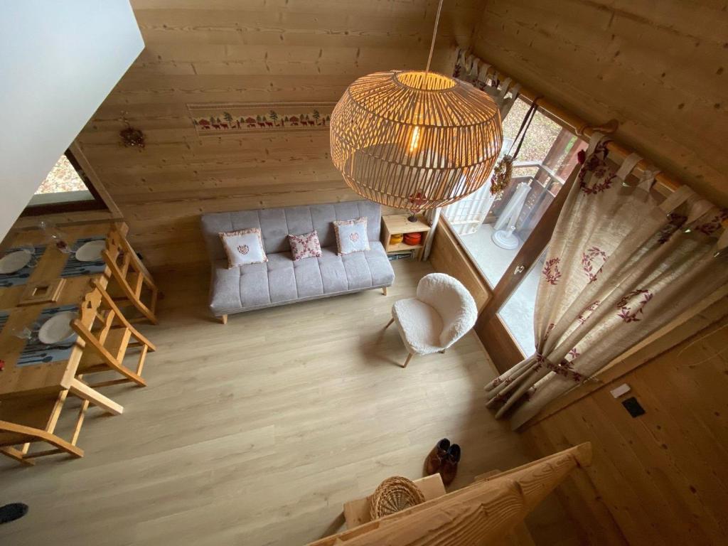 Duplex rénové avec balcon et garage à La Clusaz - FR-1-459-45 - 2
