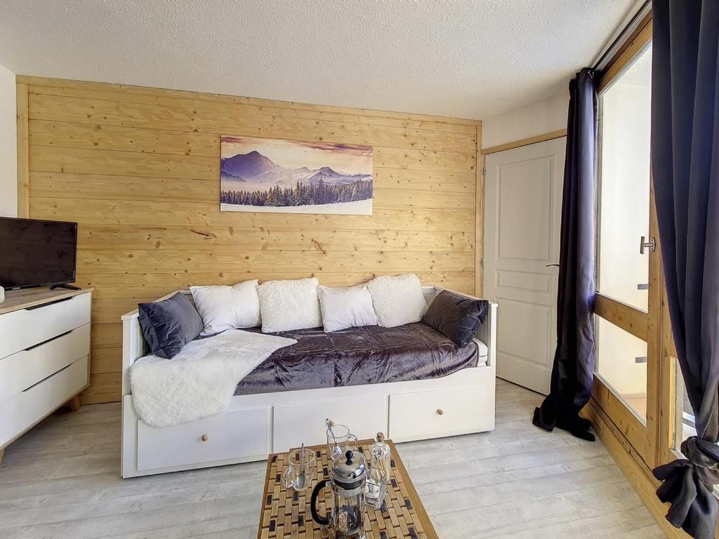 Joli studio rénové pour 4 pers. · Pied des pistes · Balcon sud-est - FR-1-344-1155 - 2