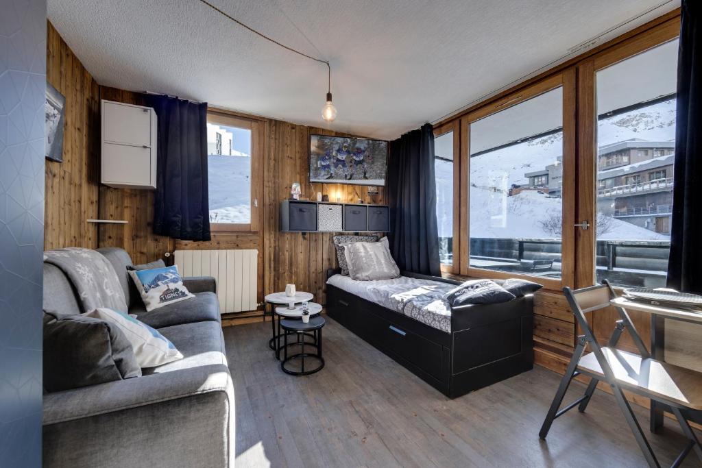 Mountain Break coeur du Val Claret pieds des pistes- Tignes - Lit queen size - 3