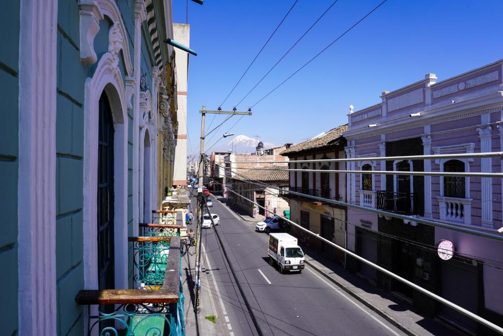Balcony/terrace, Casa 1881 in Riobamba