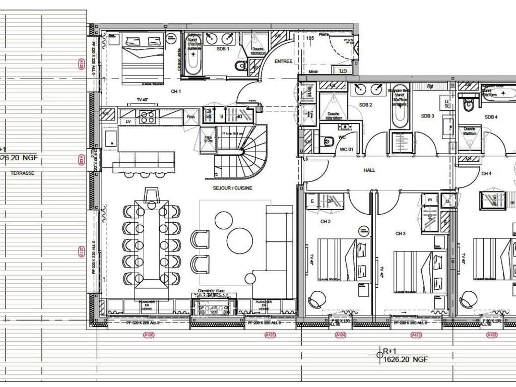 Luxueux Appartement 5 Chambres avec Spa et Terrasse Spacieuse au Rond Point des Pistes, Les Allues - FR-1-613-50 - 3