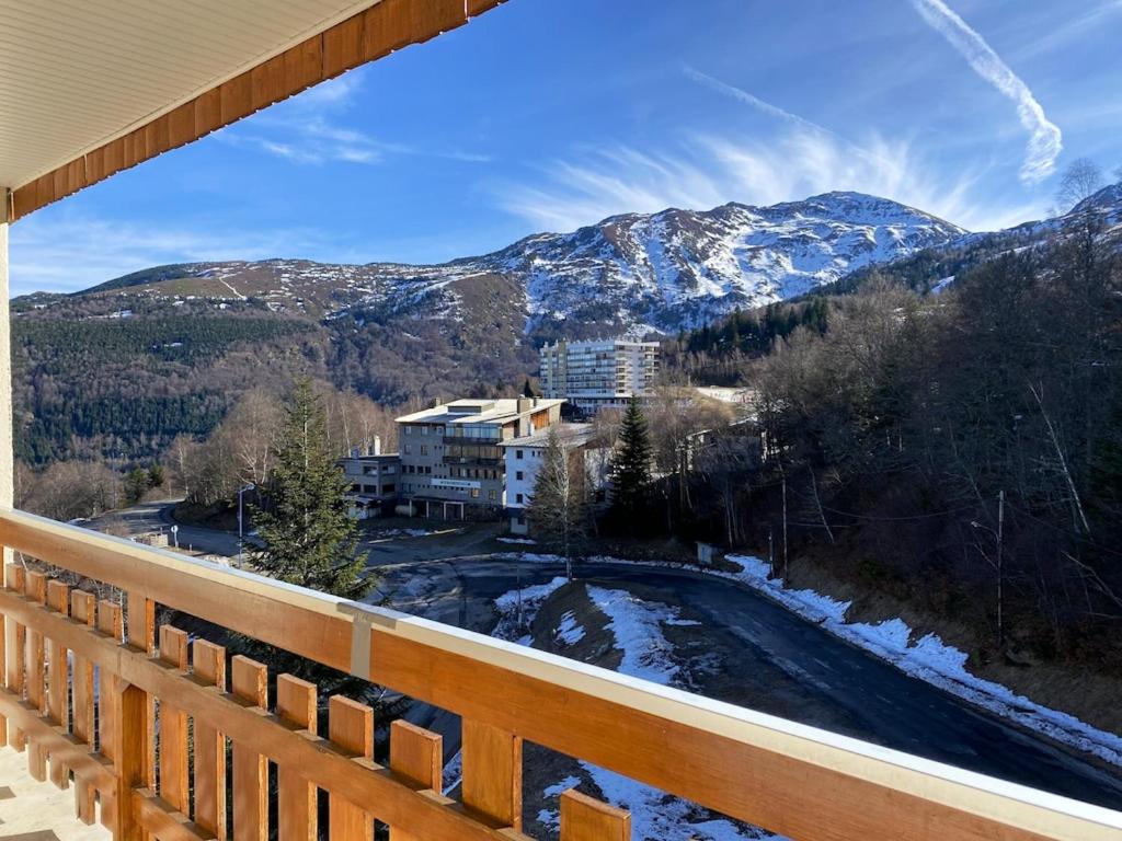 Appartement d'une chambre a Montferrier a 100 m des pistes avec balcon amenagea