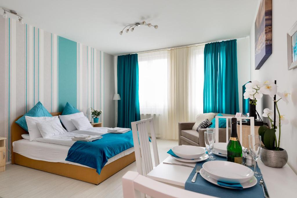 Guestroom, Sun Resort Apartments in Budapest