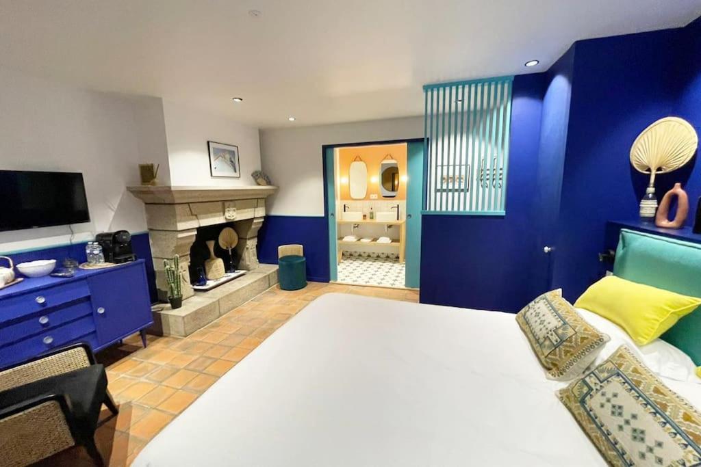 Chambre Majorelle - RDC - Plage 50m - Rue gratuite - 1