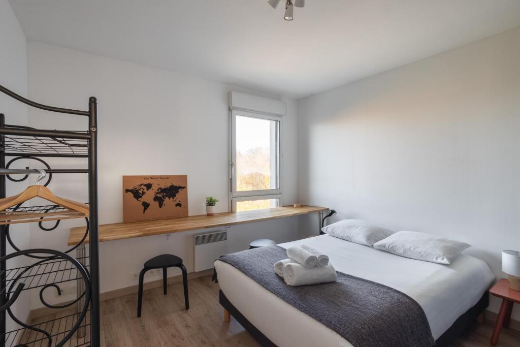 Le Cocon Voltaire - Appartement 2 chambres avec parking - Mabilais - 4