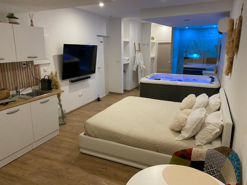 Superbe suite avec jacuzzi patio et sauna - 1