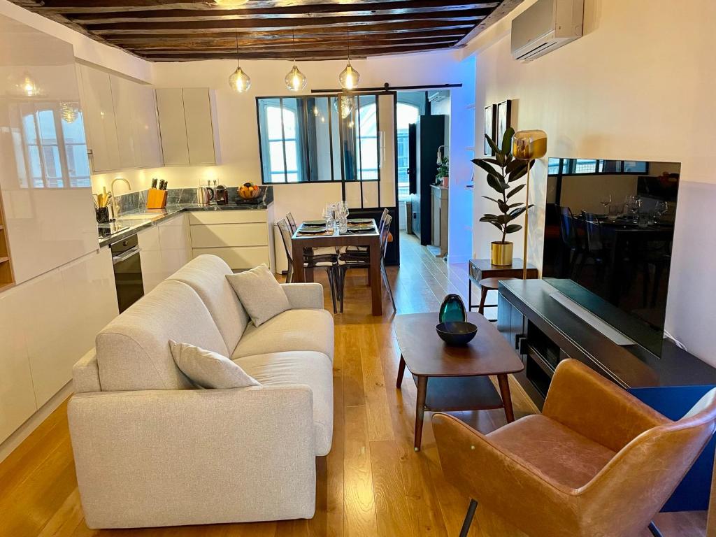 Designer Apartment Tour Saint-Jacques - 1BR 4P - 3