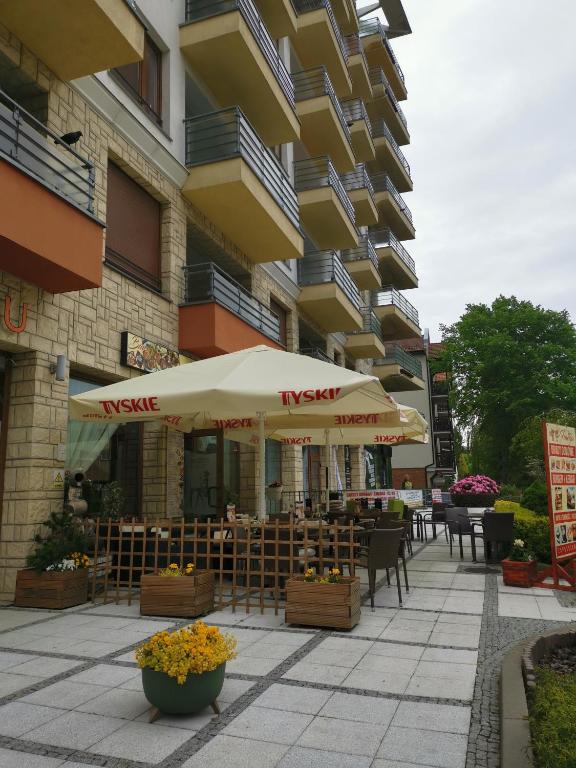 Apartament Spacerowa z balkonem 전경
