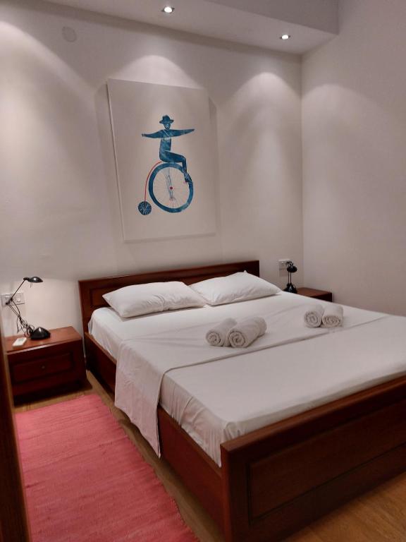 Penthouse apartman - erkéllyel és kilátással a tengerre