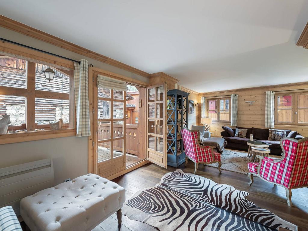 Chalet confortable avec sauna à Courchevel Le Praz, proche remontées - FR-1-568-15 - 1