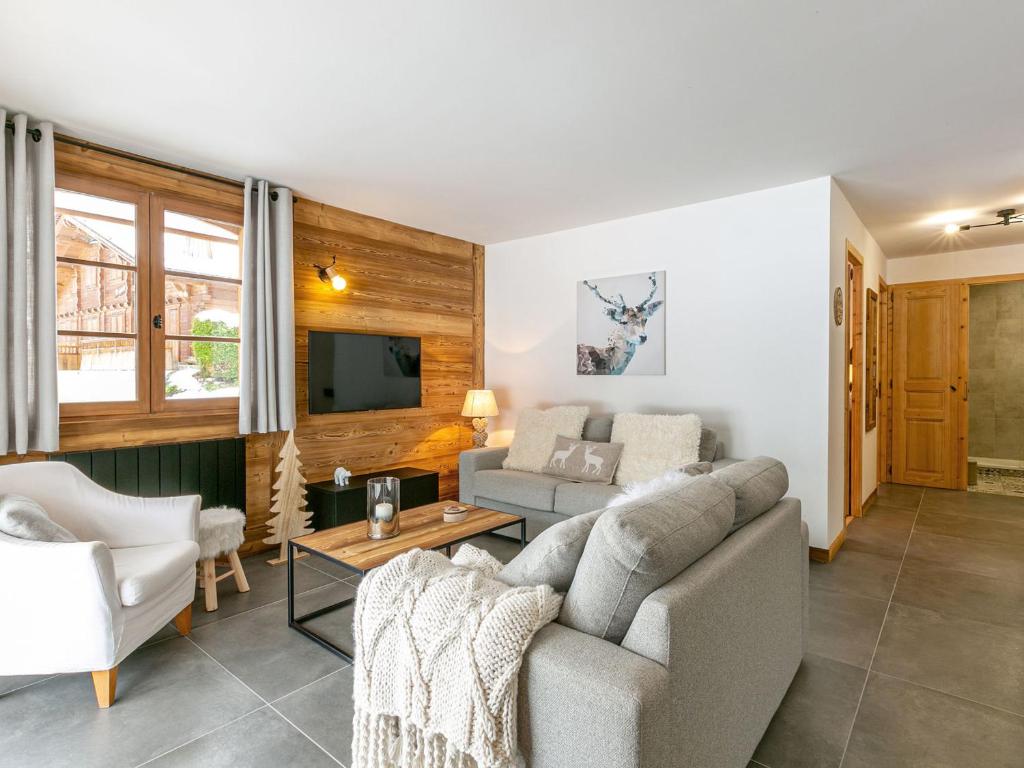 Appartement 3 pièces - 4/5 pers - Terrasse plein sud - Parking & Garage - Proche des pistes - La Clusaz - FR-1-437-74 - 4