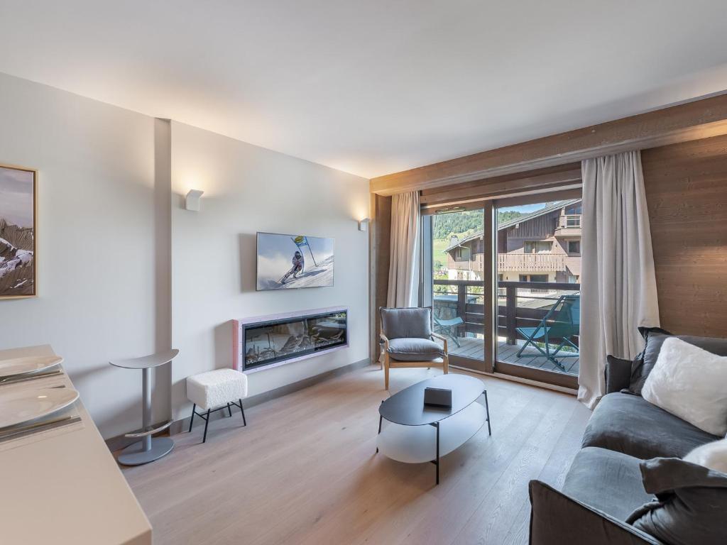 Appartement avec Espace Bien-Être à Megève, Piscine, Salle de Sport et Parking Électrique - FR-1-569-34 - 1