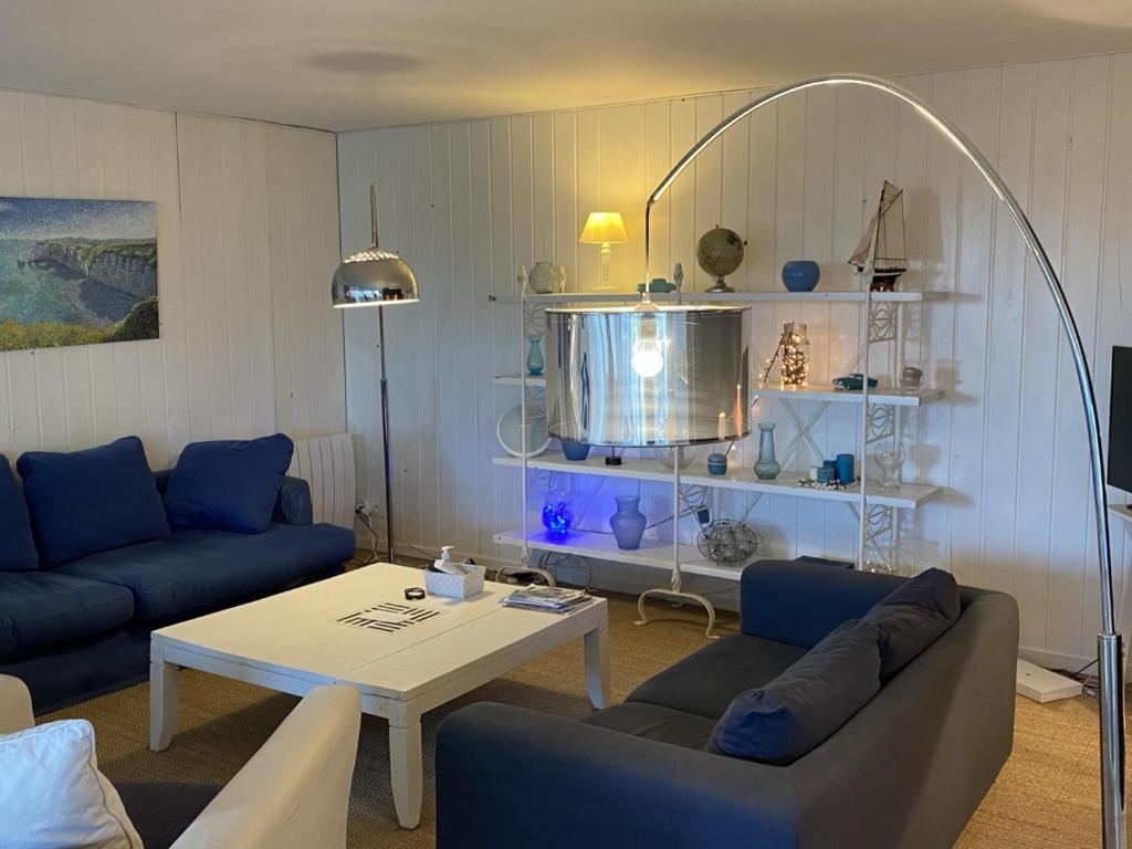 Grand Duplex en Front de Mer avec 3 Chambres, Animaux Acceptés, Equipements Complets, Cabourg - FR-1-487-321 - 2