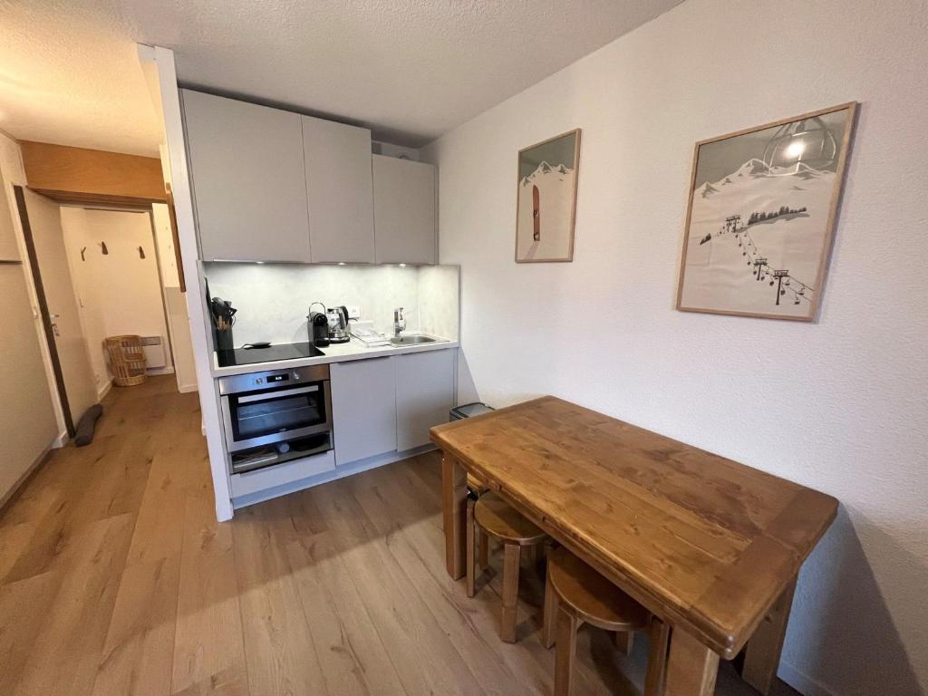 Studio rénové avec cabine et balcon au centre de Flaine - FR-1-425-196 - 2