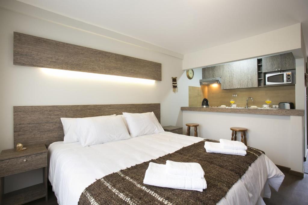Apartamento con cama extragrande o 2 camas individuales