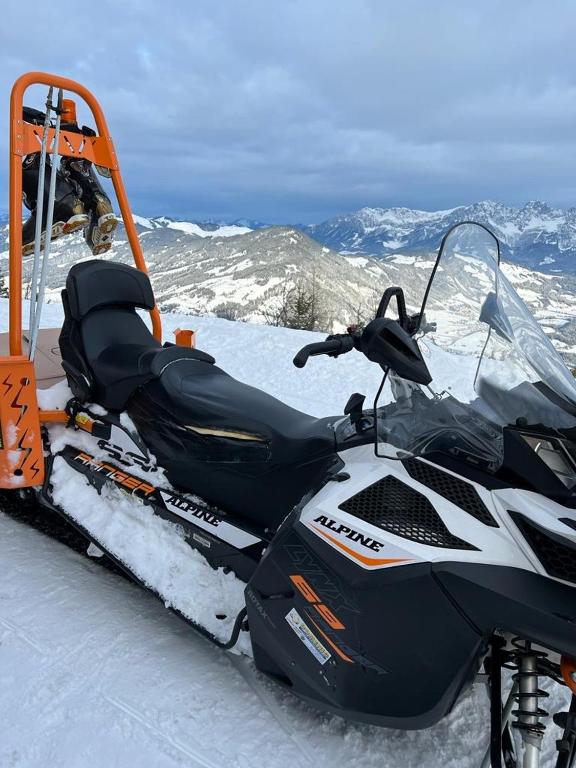 Hocheckhuette On Top of the Kitzbuehel Hahnenkamm Mountain photo