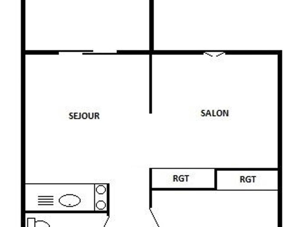 Maison T2 à Port Leucate, face à la mer, 4 couchages, parking privé, TV, lave-linge, commerces à 400m - FR-1-81-55 - 3