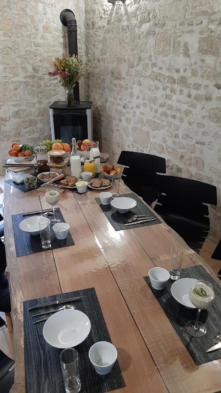 La BerryCurienne proche du zoo de Beauval Saint-Aignan お料理のイメージ