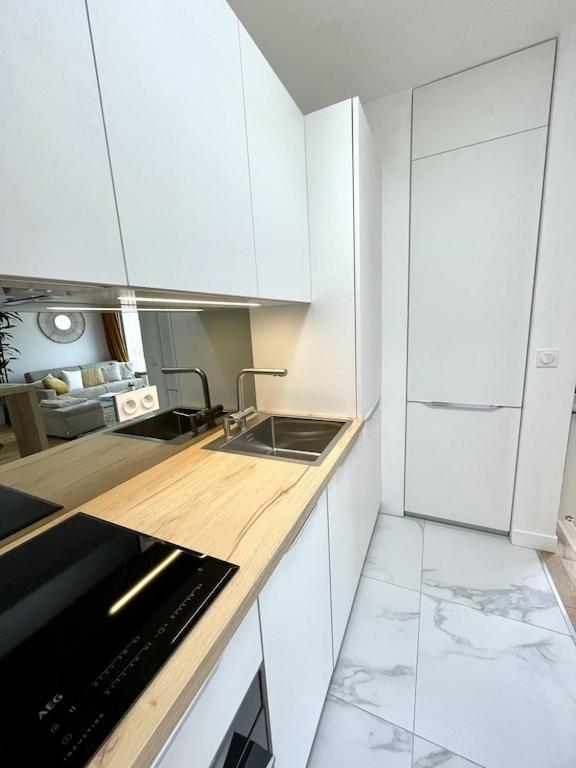 Superb top floor studio, Biarritz center. - 5
