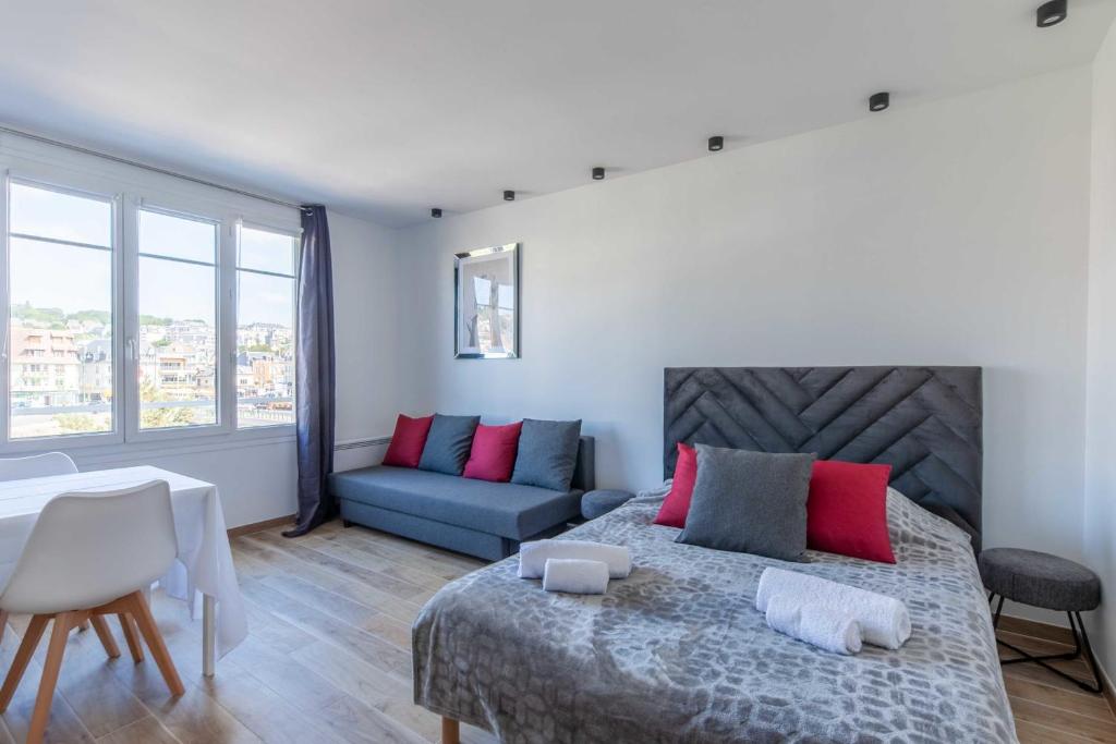 Large studio for 4 people near Port Deauville - 1