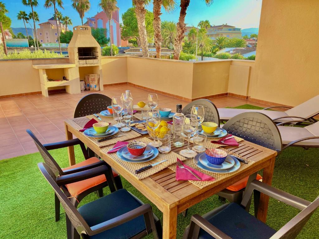 1ªLínea-50m de playa-Reformado-BBQ privada-Vistas al mar-3 terrazas - 1