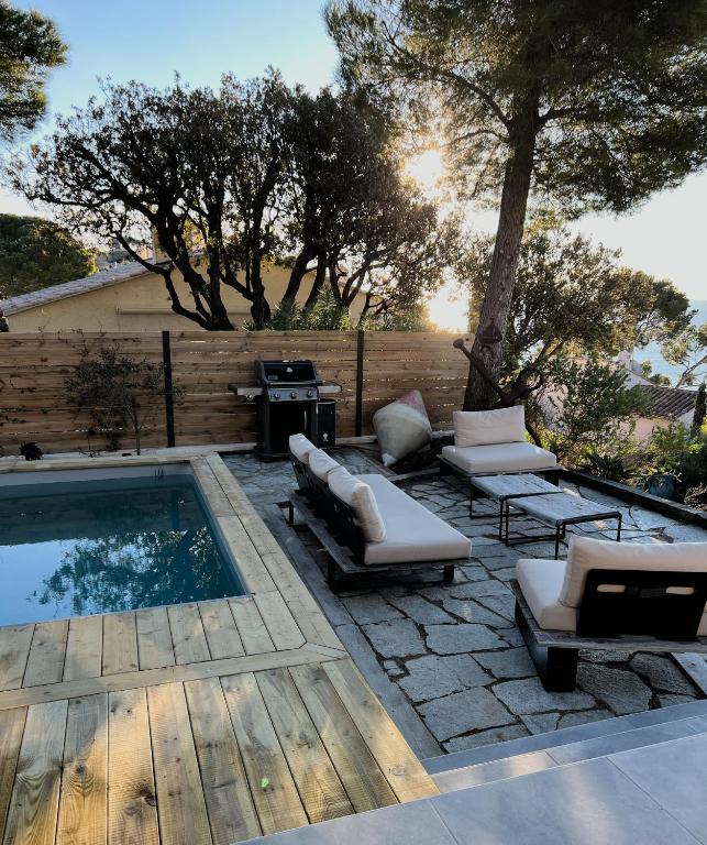 VILLA 650, Vue Mer magnifique, entièrement rénovée avec piscine - 4
