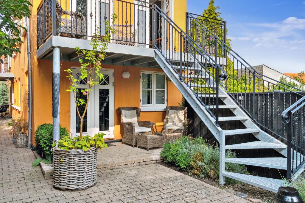 Exterior view, Pa Torvet - Guesthouse in Aeroskobing