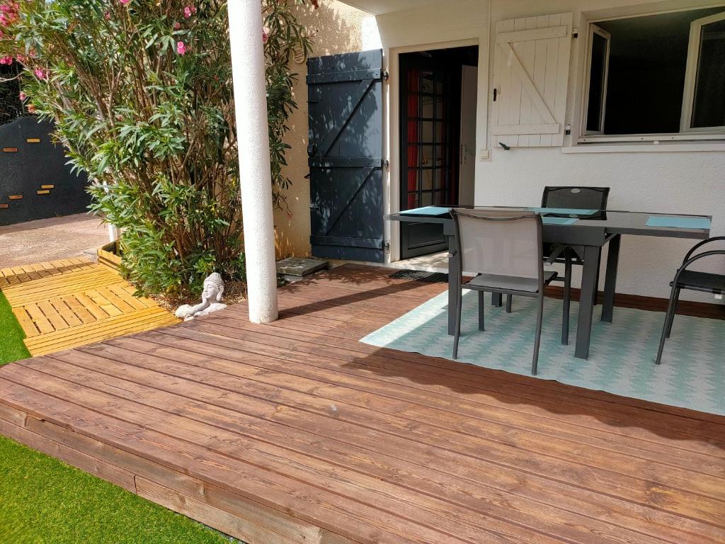 T2 rez-de-jardin Piscine 3x5m près d'Arcachon - 4