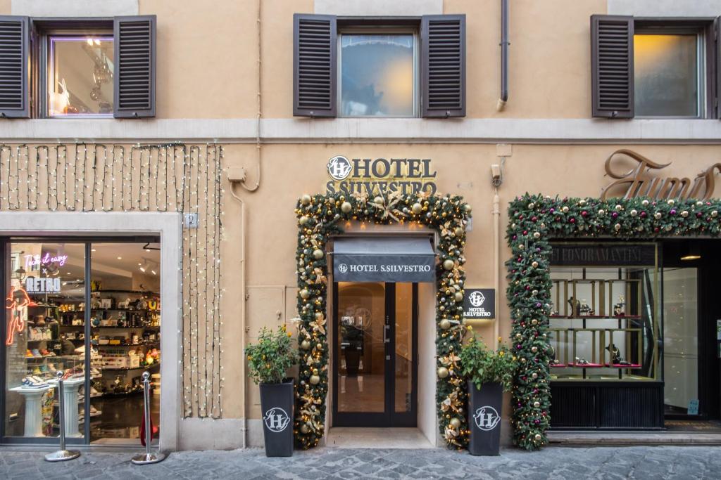 Exterior view, San Silvestro Hotel in Rome