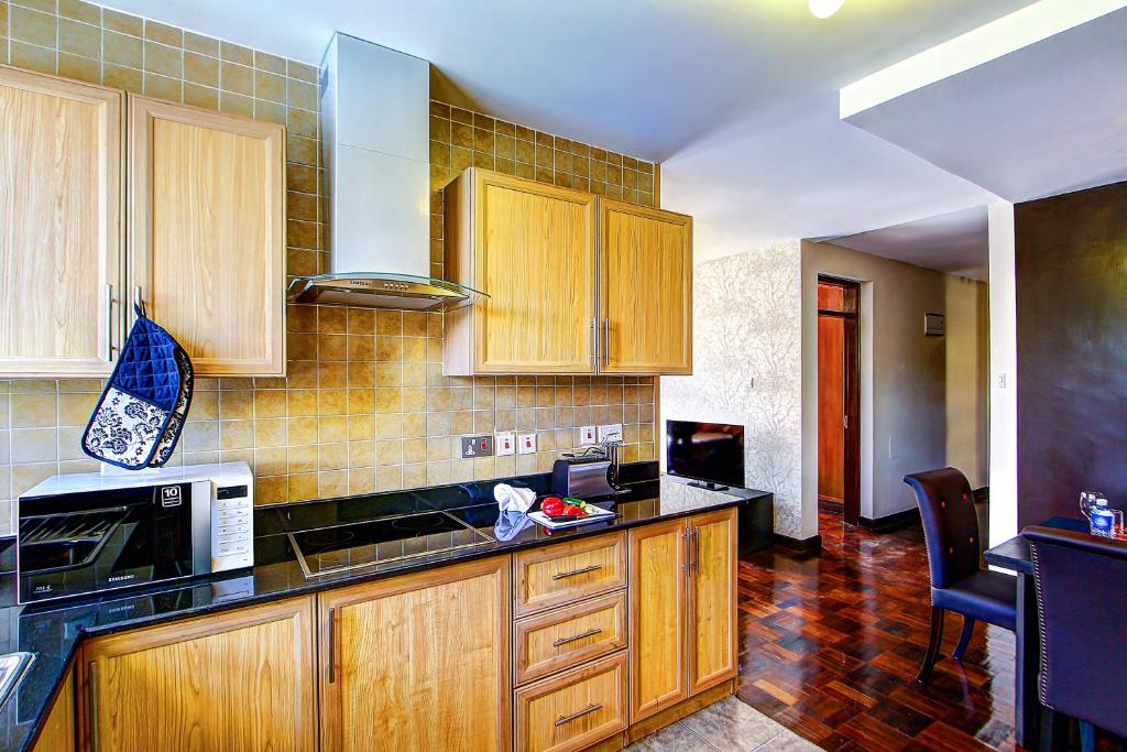 ネルソンズ コート サービスド アパートメント (Nelsons Court Serviced Apartments) キッチン